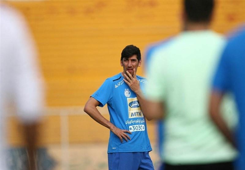 گزارش تمرین استقلال، حضور تبریزی در تمرین آبی پوشان