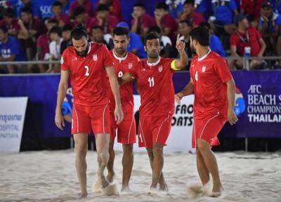همگروهی ایران با پاراگوئه، سنگال و اوکراین در بازی های جهانی ساحلی، هاشم پور: همه تیم ها برای ما احترام قائلند