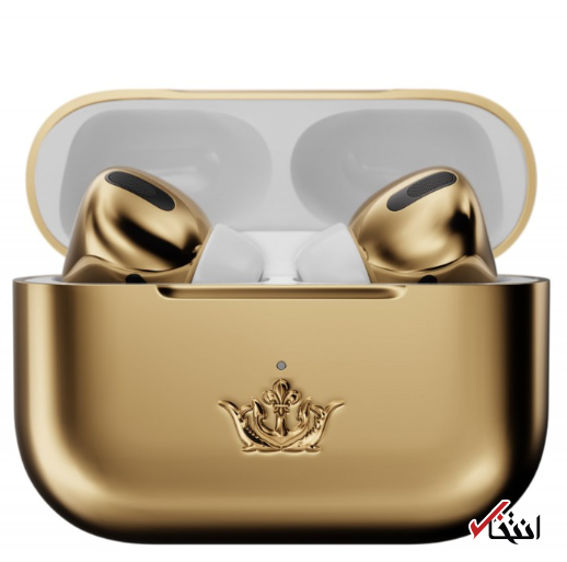 ایرپادز پرو لاکچری رونمایی شد ، طراحی شده با طلای 18 عیار ، قیمت 67،790 دلاری