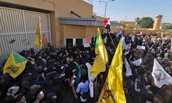 سفارت آمریکا در بغداد: اتباع آمریکایی به سفارتخانه نزدیک سفارت آمریکا در بغداد: اتباع آمریکایی به سفارتخانه نزدیک نشوند