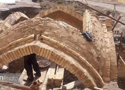 سرانجام عملیات بازسازی حمام تاریخی روستای وانشان در گلپایگان