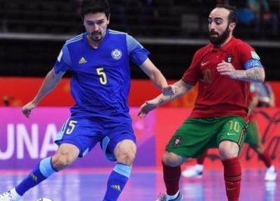 جام جهانی فوتسال، پرتغال با شکست قزاقستان به فینال رسید