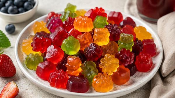 طرز تهیه پاستیل خانگی بدون گلوکز با آبمیوه و ژلاتین